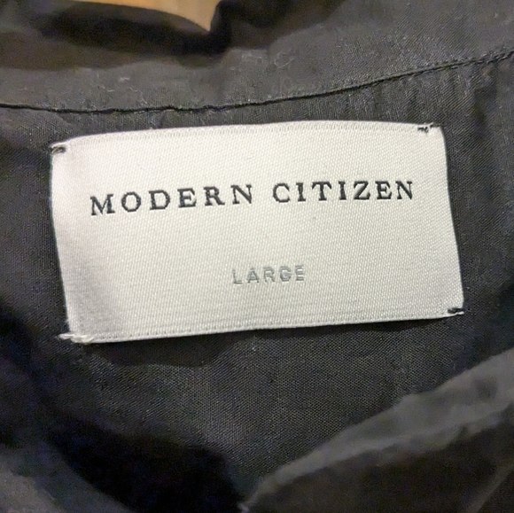 Modern Citizen Open Back Shirt Black L NWT - Picture 5 of 8